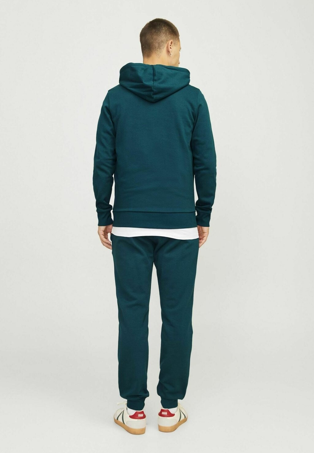 

Толстовка с капюшоном LOGO Jack & Jones, бирюзовый