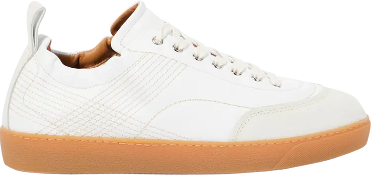 

Кроссовки Dries Van Noten Leather Sneaker 'White Gum', белый