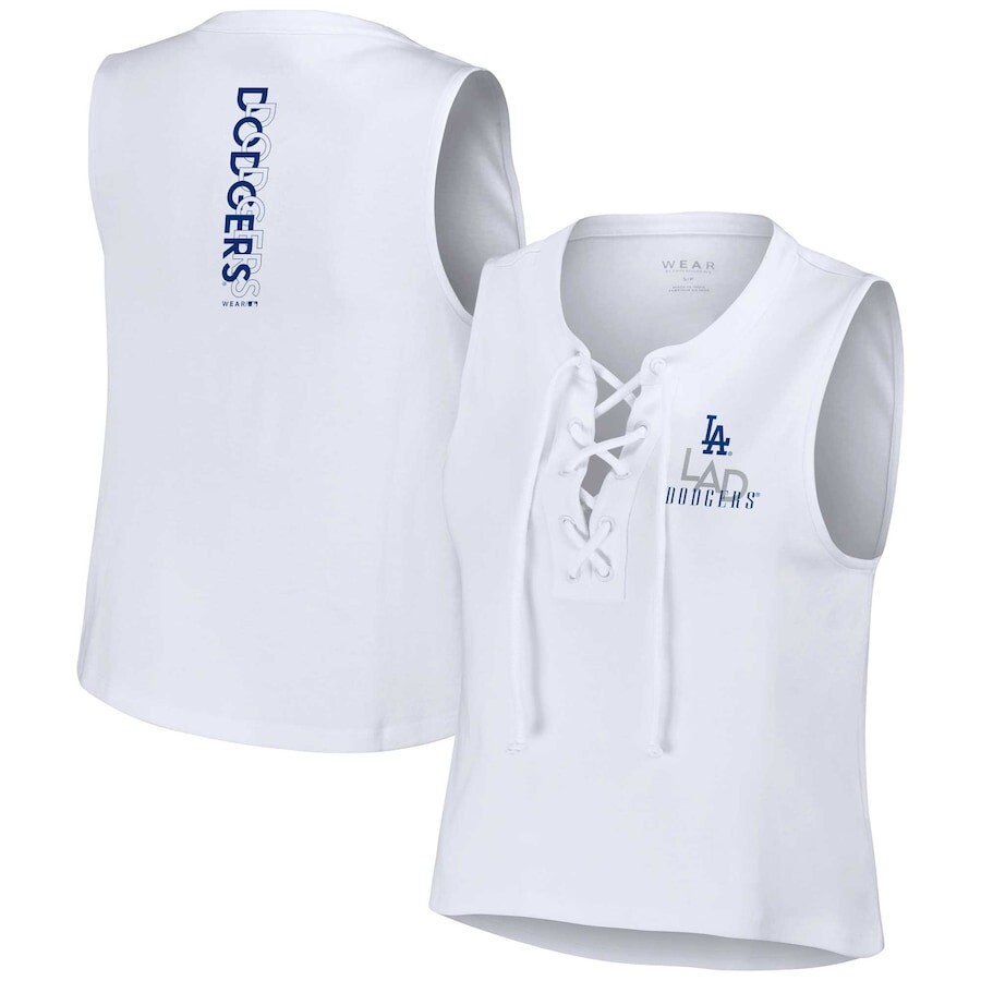

Топ WEAR by Erin Andrews Los Angeles Dodgers, белый