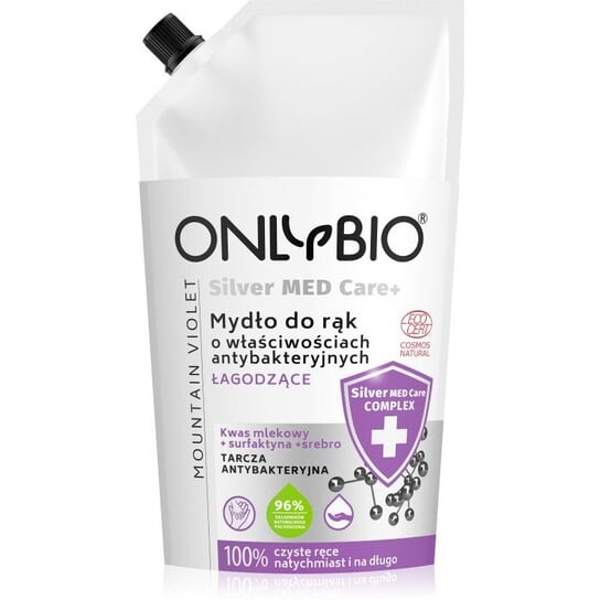 

Мыло Only Bio Silver Med Care+ с антибактериальными и увлажняющими свойствами 500мл