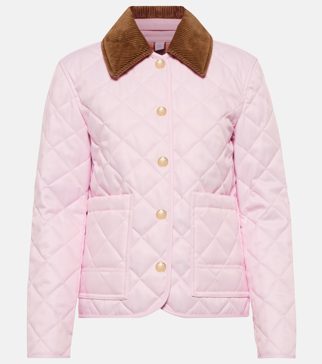 

Стеганая куртка BURBERRY, розовый