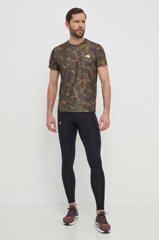 

Спортивная футболка Reaxion Amp Crew The North Face, зеленый