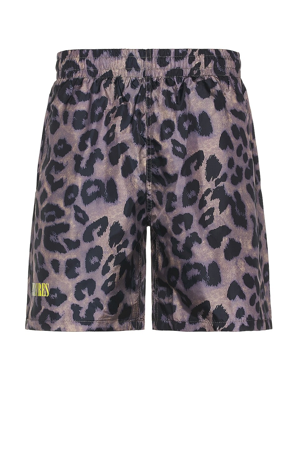 

Шорты Pleasures Leopard Running, коричневый