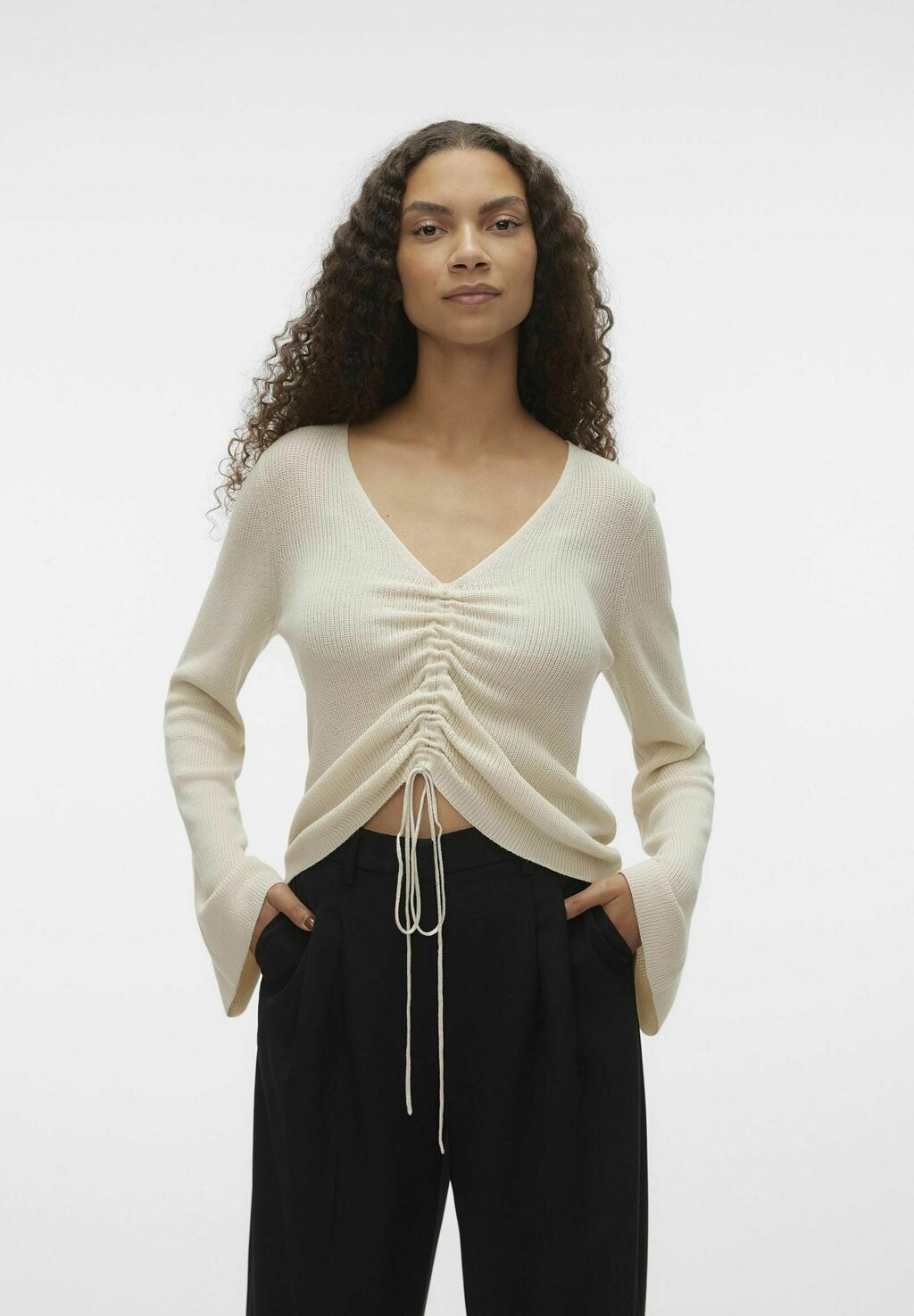

Трикотаж остроконечный Vero Moda NEWLEXSUN ROUCH, цвет birch