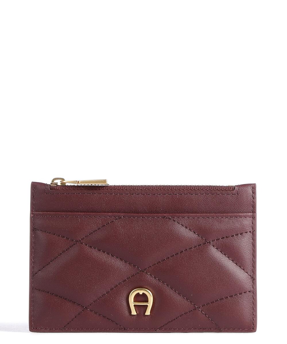 

RFID-кошелек Maggie из мелкозернистой яловой кожи Aigner, красный