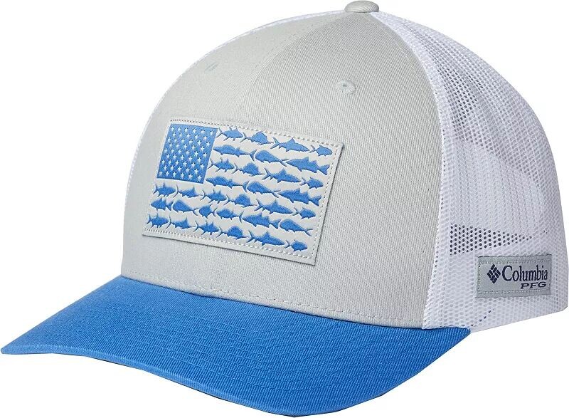 

Мужская кепка с сетчатым флагом Columbia PFG Snapback, мультиколор