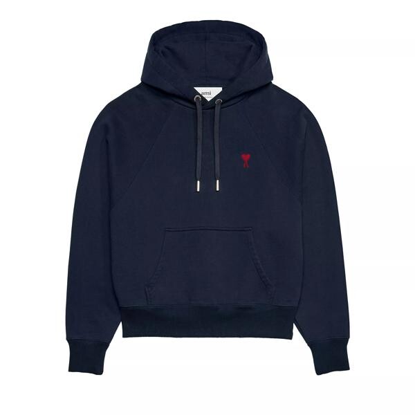 

Футболка red ami shirt hoodie 430 night blue Ami Paris, синий