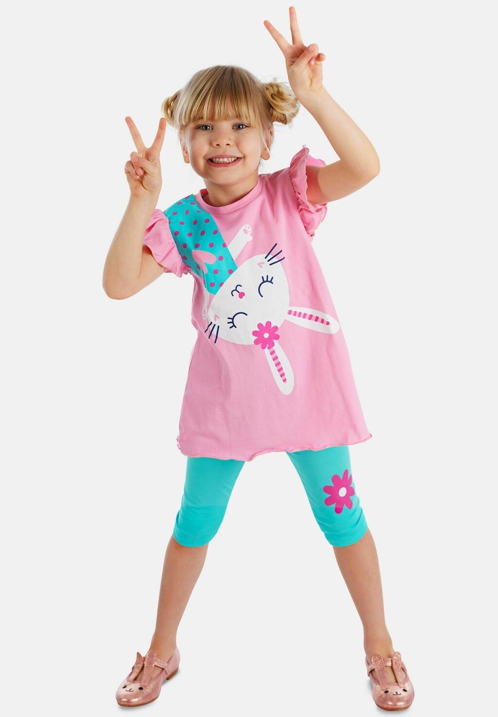 Леггинсы BUNNY Denokids, цвет rosa