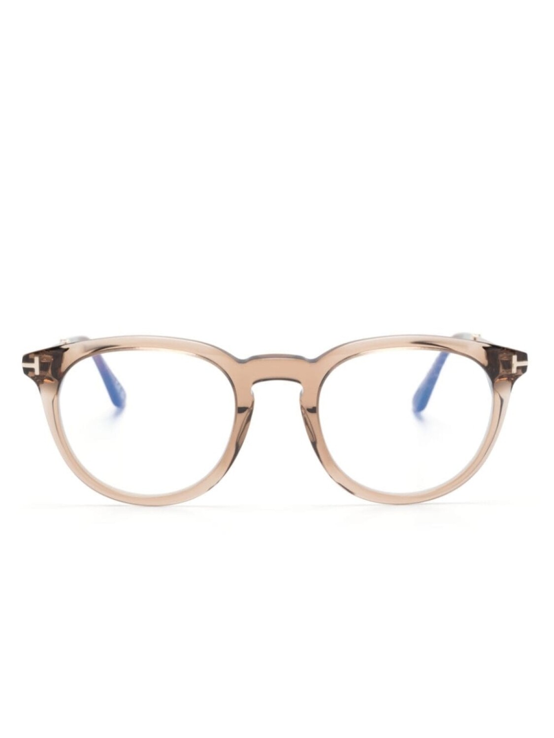 

TOM FORD Eyewear очки в оправе панто, коричневый
