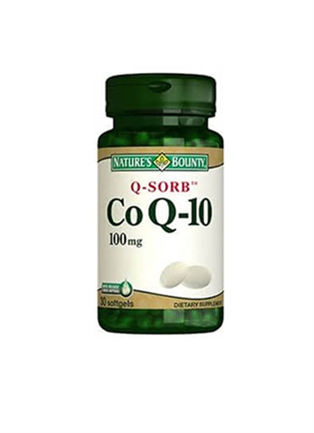 

Natures Bounty CoQ-10 100 мг 30 мягких капсул NATURE'S BOUNTY