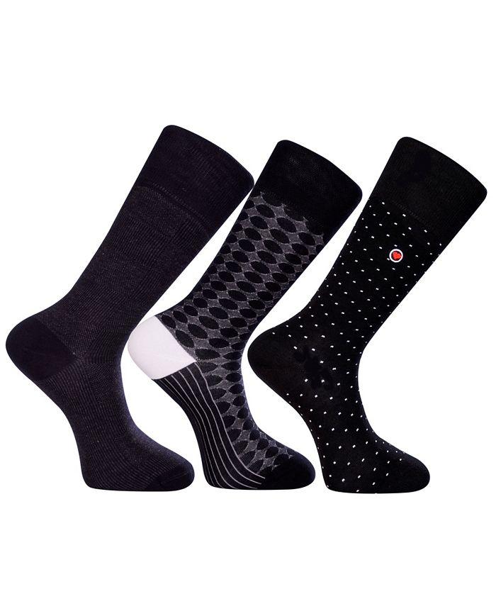 Мужские роскошные классические носки до середины икры с бесшовным мыском Vegas Bundle, 3 шт. Love Sock Company, мультиколор
