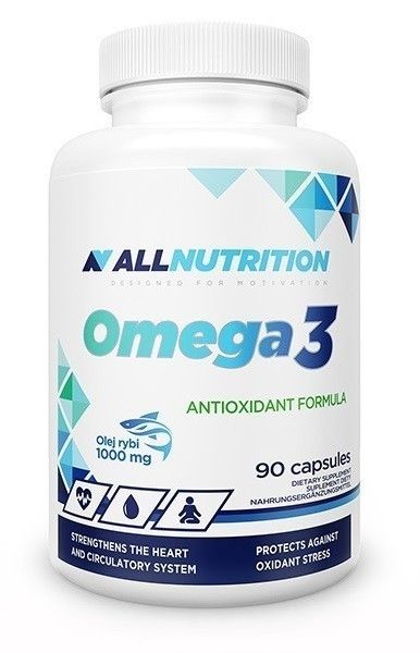 naturell omega 3 1000 омега 3 жирные кислоты 120 шт Allnutrition Omega 3 омега 3 жирные кислоты, 90 шт.
