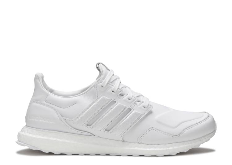 

Кроссовки Adidas ULTRABOOST LEATHER 'CLOUD WHITE', белый, Белый;серый