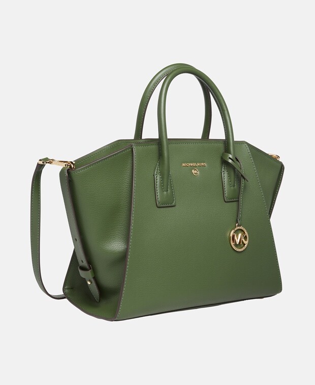 

Кожаная сумка-тоут Michael Michael Kors, зеленый