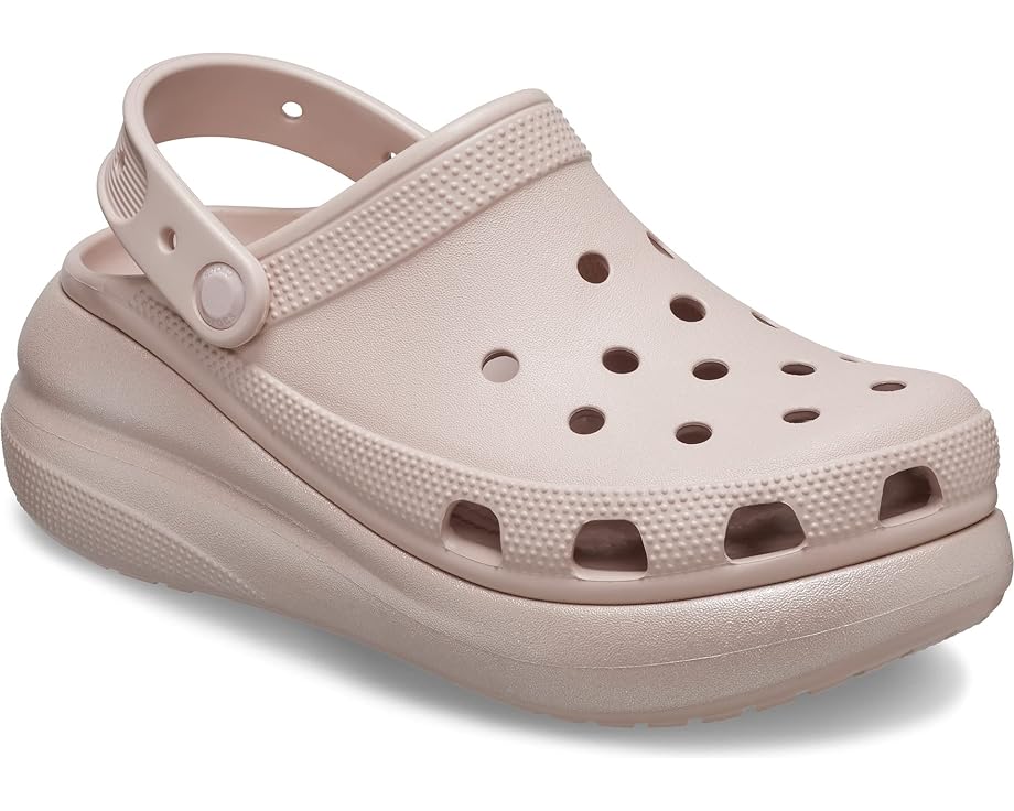 Сабо Crocs Classic Crush Clog, цвет Pink Clay Simmer