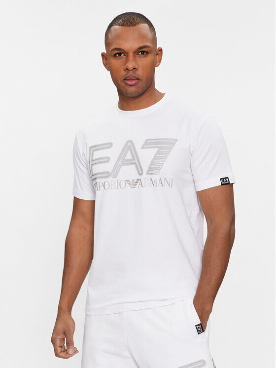 

Футболка стандартного кроя Ea7 Emporio Armani, белый