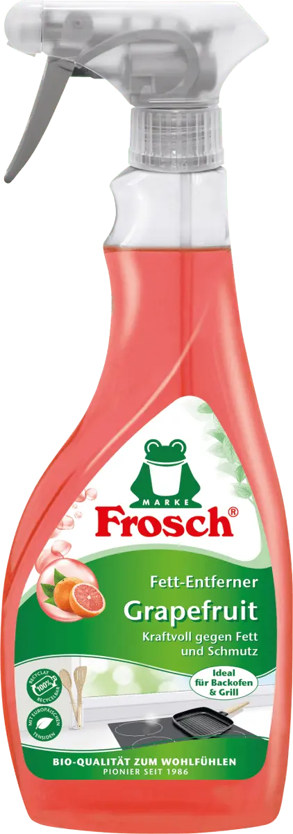 

Средство для очистки кухни от жира грейпфрут 500 мл Frosch, Белый