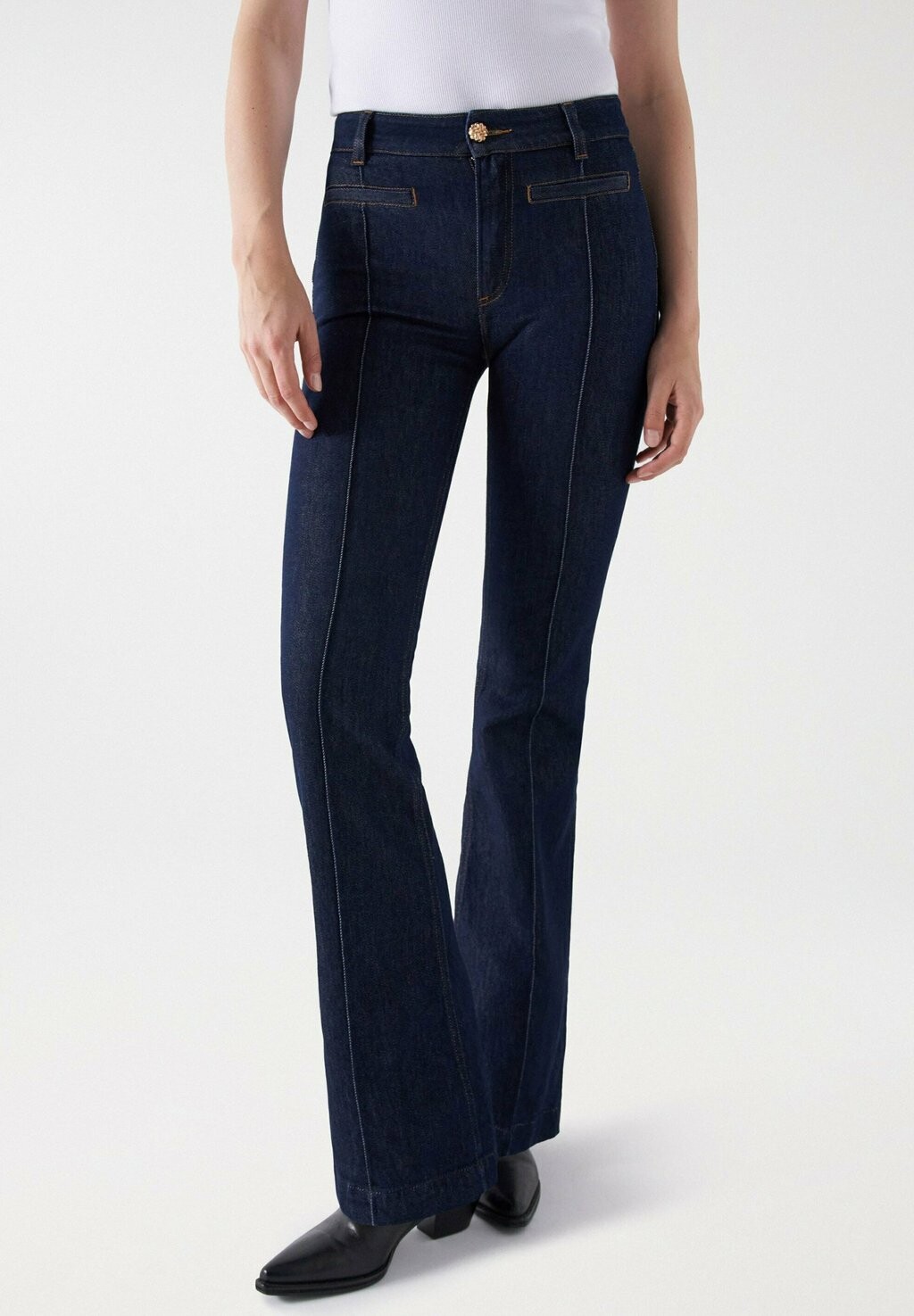 

Джинсы расклешенные DESTINY PUSH UP Salsa Jeans, синий