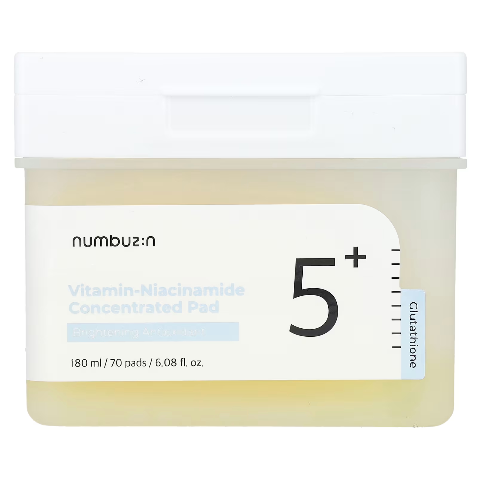 Прокладки концентрированные Numbuzin No.5 с витаминами и ниацинамидом, 70 прокладок