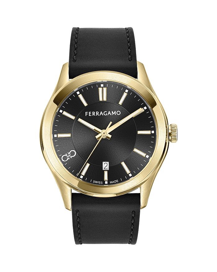 

Классические часы Ferragamo, 42 мм, черный