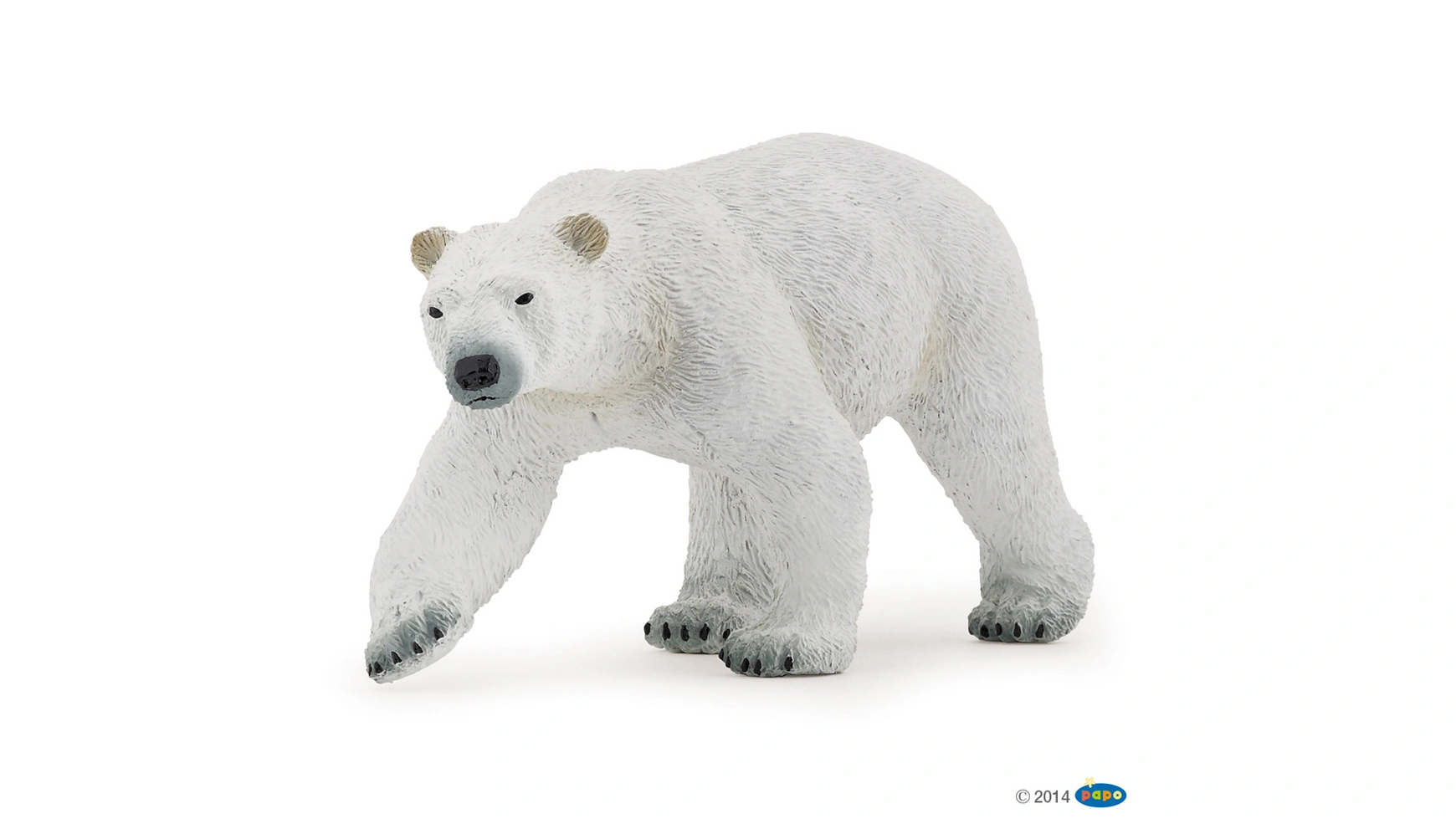 Белый медведь papo коллекционная фигурка серия рыцари рыцарь оленя 39911