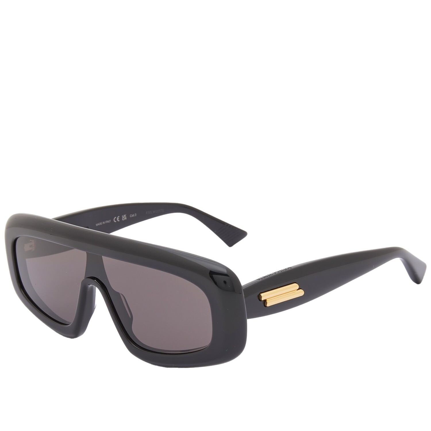 

Солнцезащитные очки Bottega Veneta Bv1281S Sunglasses, цвет Black & Grey