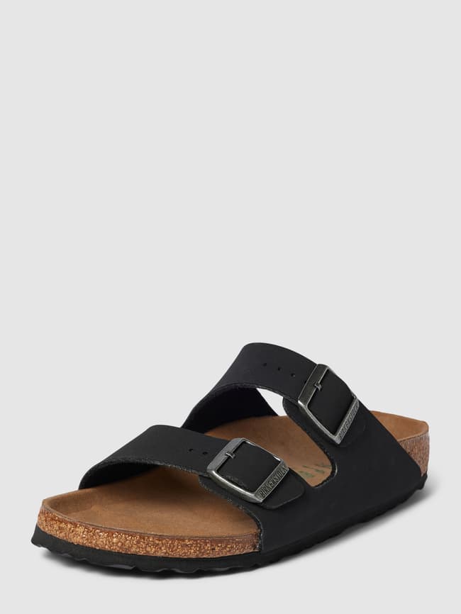 

Сандалии с пряжками металлик, модель ARIZONA Birkenstock, черный