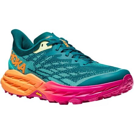 

Кроссовки для трейлраннинга Speedgoat 5 мужские HOKA, цвет Deep Lake/Ceramic