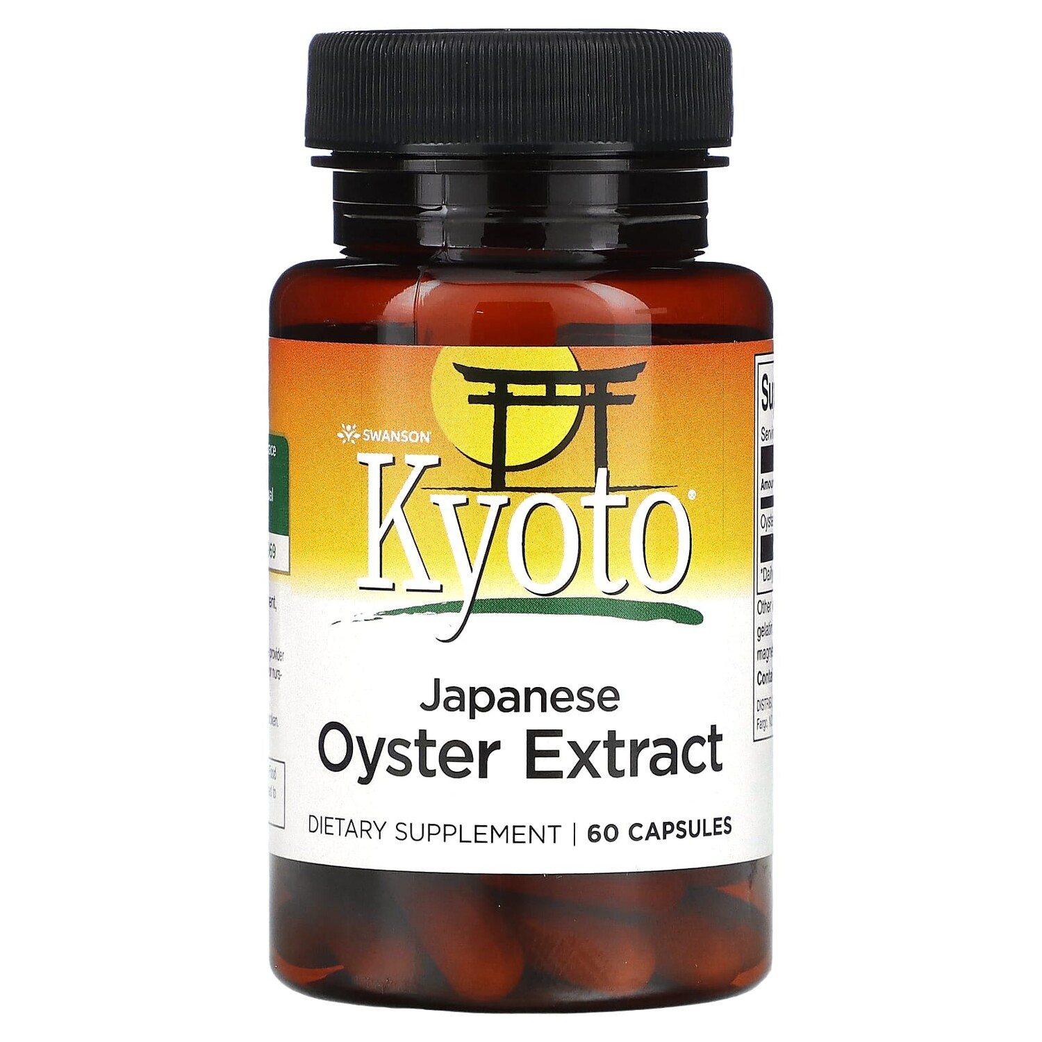 

Kyoto, экстракт японской устрицы, 60 капсул, Swanson