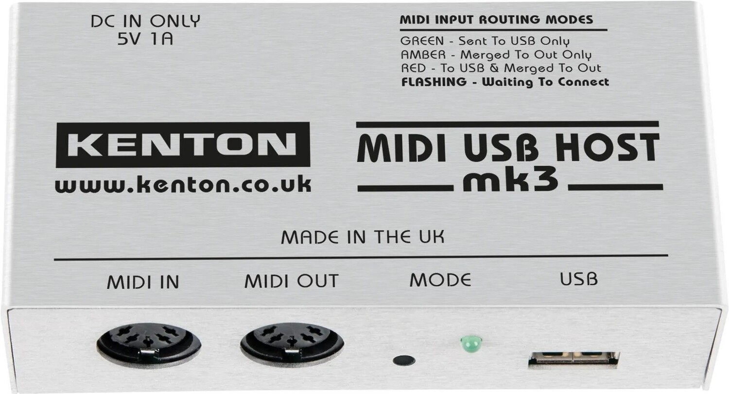 

Новый USB-хост Kenton MIDI USB Host Mk3 конвертер USB-хост в MIDI