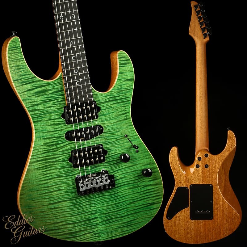 

Электрогитара Suhr Modern Mahogany Body/Neck - Trans Green