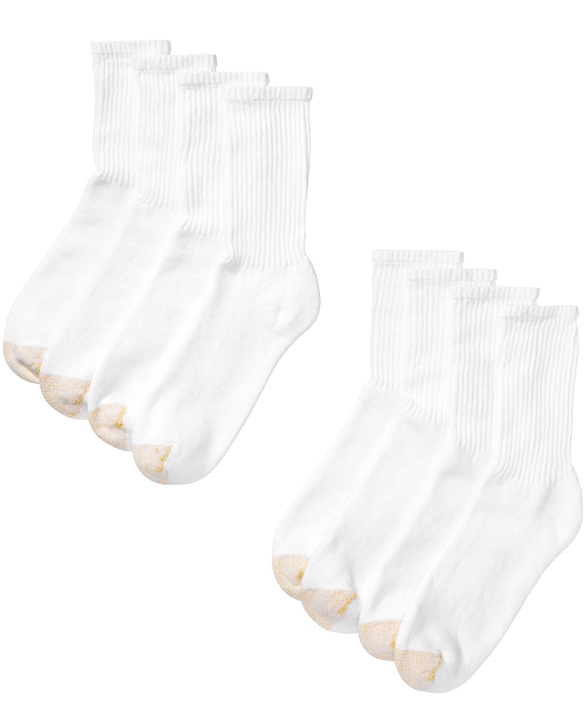Набор из 8 мужских спортивных носков Gold Toe набор из двух пар мужских спортивных носков lacoste lacoste