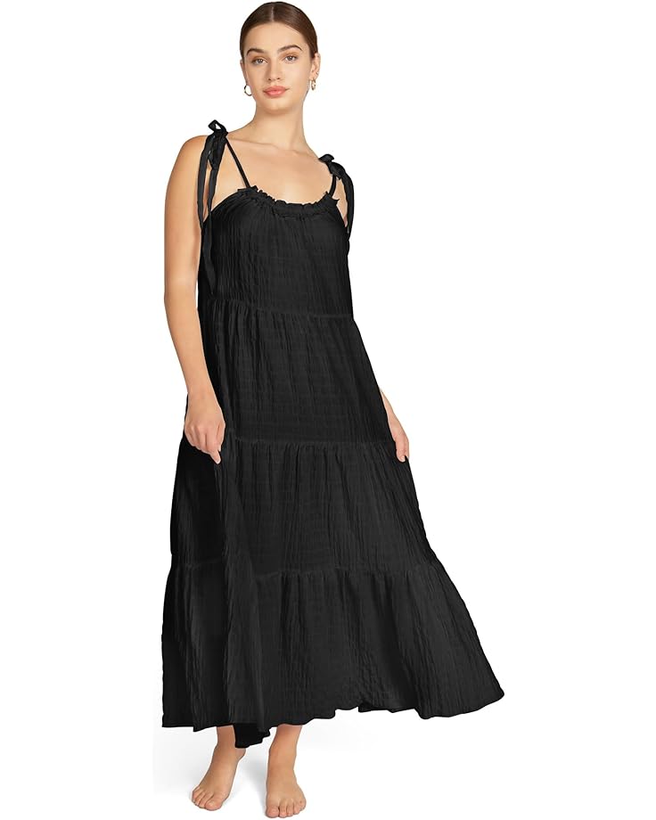 Платье Robin Piccone Fiona Long Line, черный