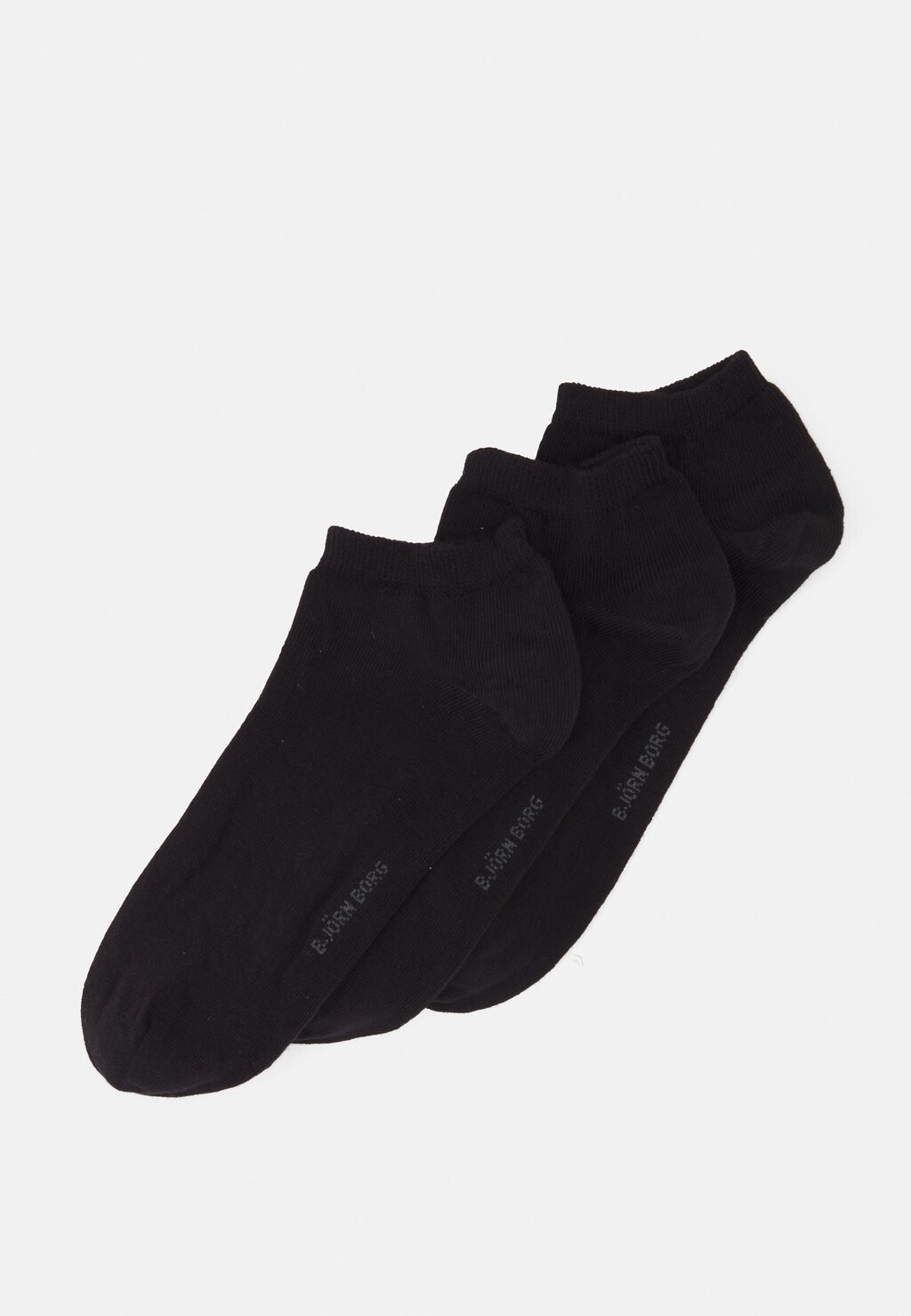 Носки SOLID ESSENTIAL STEP SOCK 3 PACK Björn Borg, черные