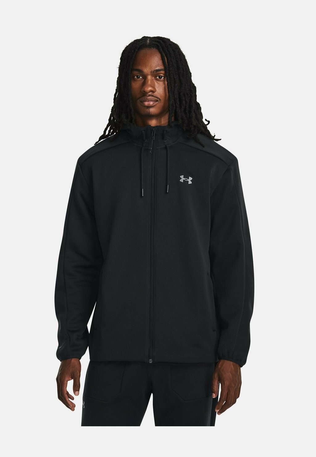 

Толстовка на молнии Under Armour ESSENTIAL SWACKET, черный