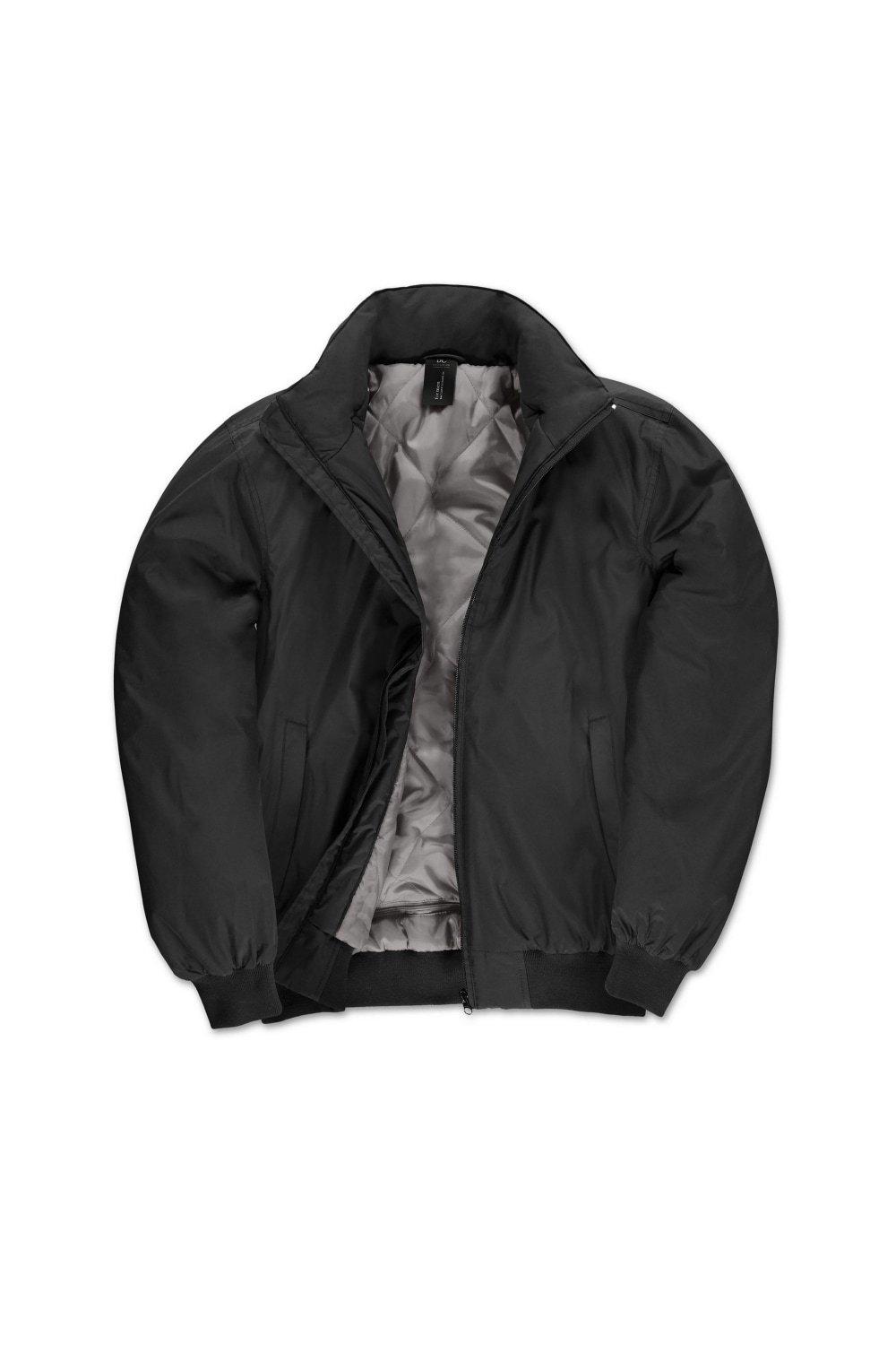 Куртка бомбер B&C, черный geviss 13 мм планка поворотно откидная