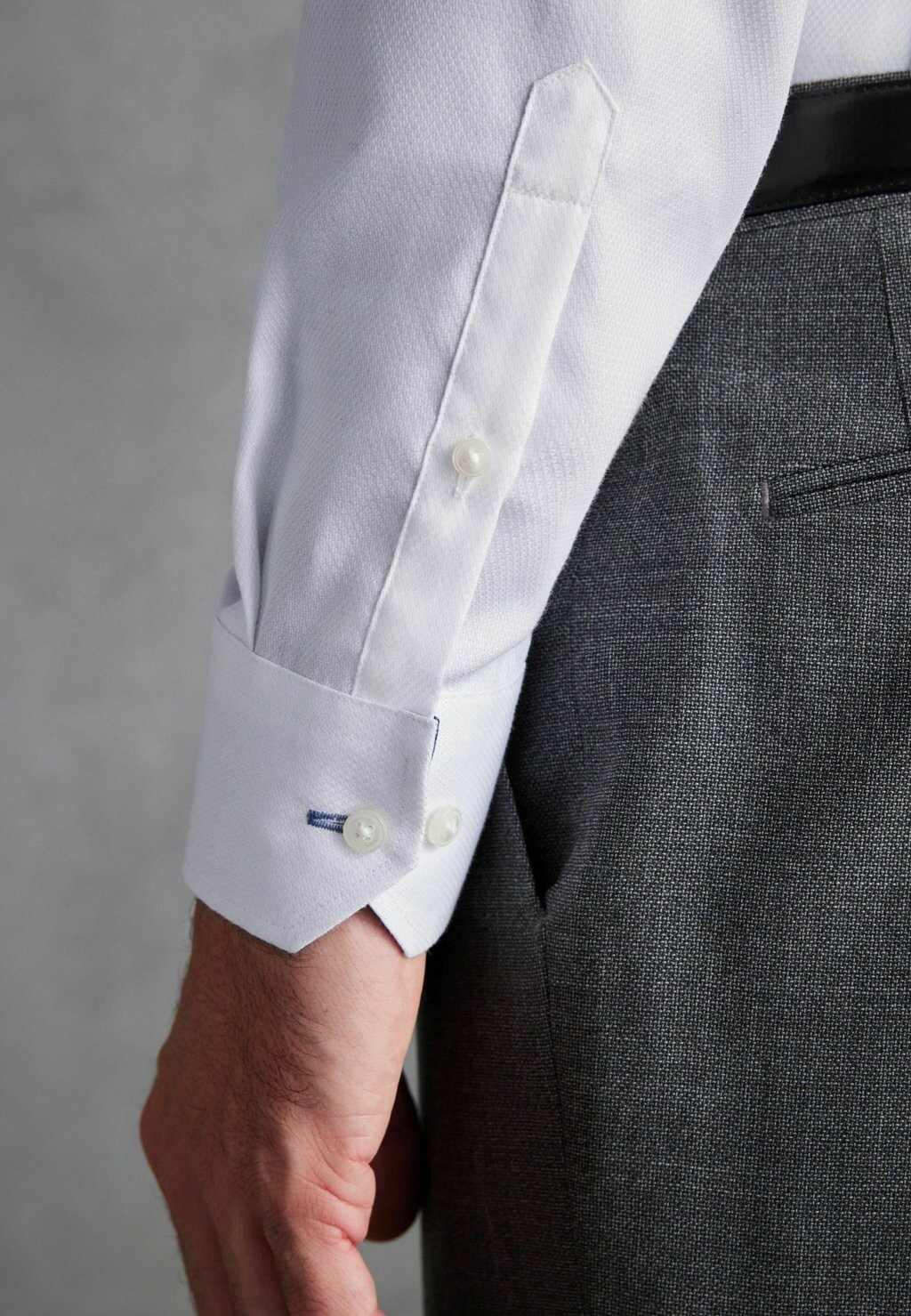 

Повседневная рубашка Signature Pack Slim Fit Single Next, белая