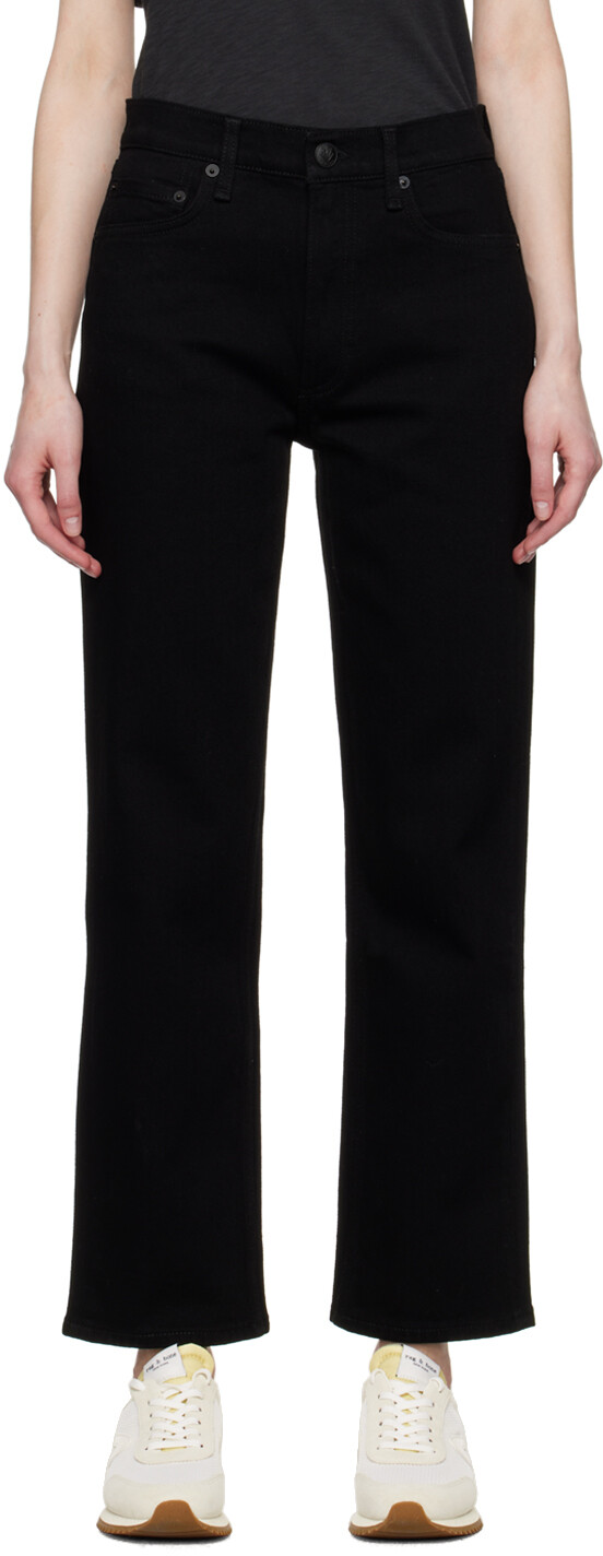 

Черные джинсы Харлоу rag & bone