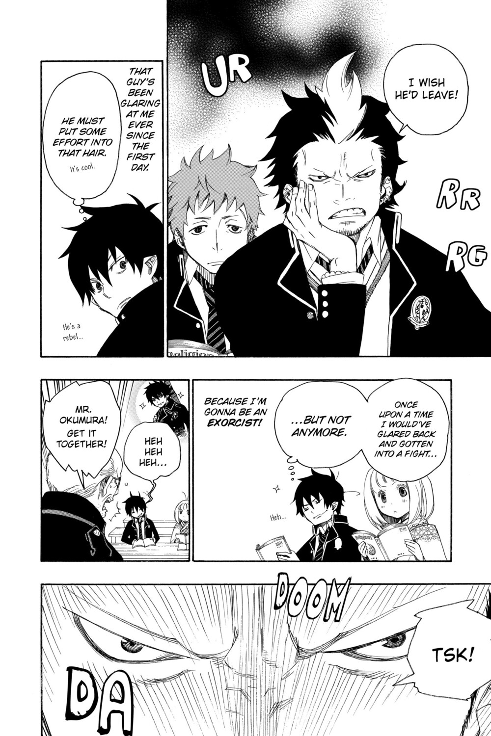 

Манга Blue Exorcist Manga Volume 2
