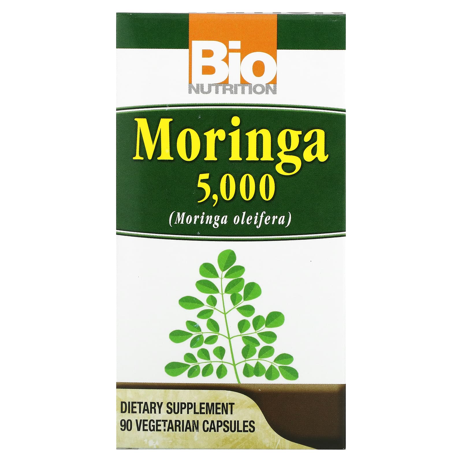 Bio Nutrition Суперпродукт Моринга 5000 мг 90 растительных капсул bio nutrition чистый зеленый кофе в зернах 800 мг 50 капсул