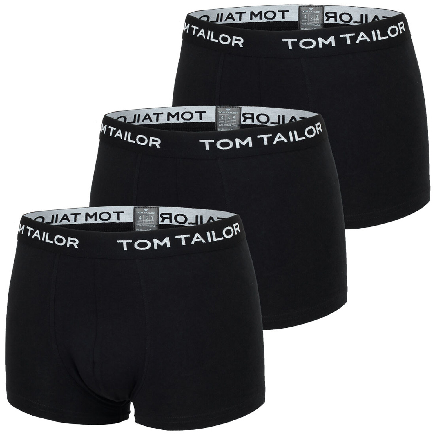 

Боксеры Tom Tailor Boxershorts 3 шт, черный
