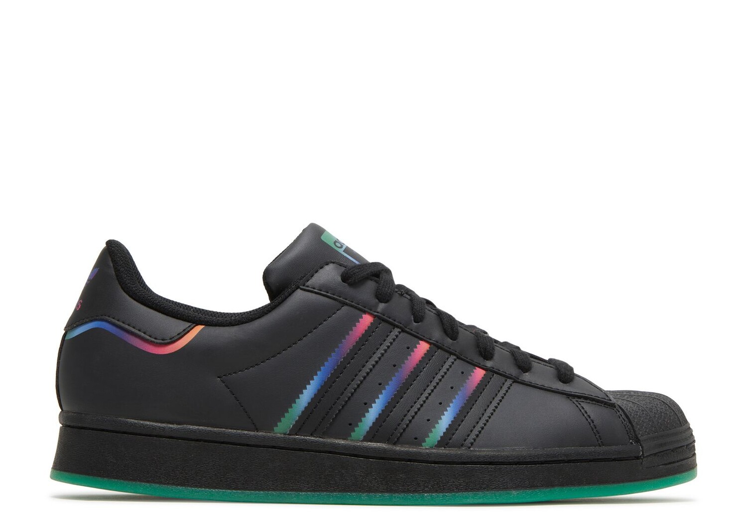 

Кроссовки adidas Superstar 'Black Green', черный, Черный;серый