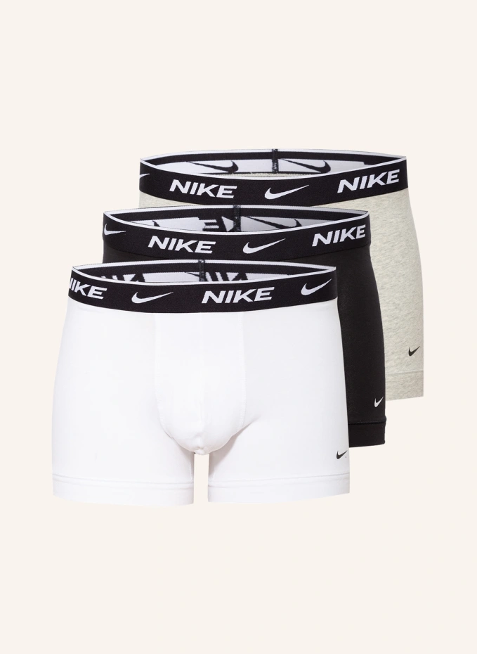 

Комплект из 3 боксеров everday cotton stretch Nike, черный