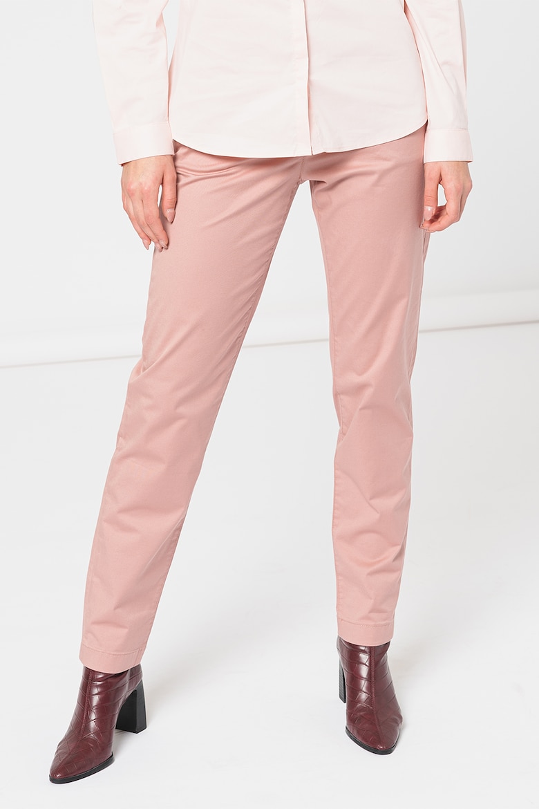 Брюки-Чиносы с боковыми карманами Esprit, розовый