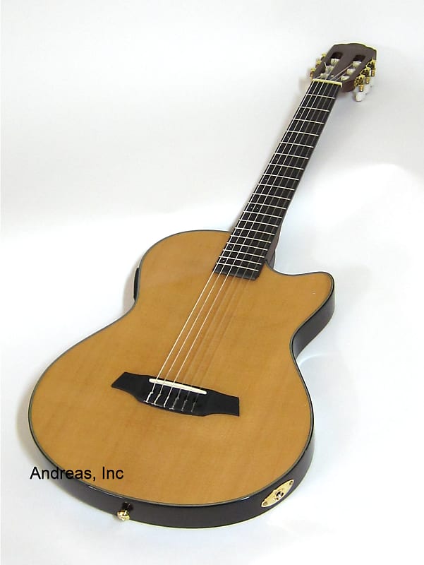 Акустическая гитара Angel Lopez Electric Solid Body Classical Guitar - Natural