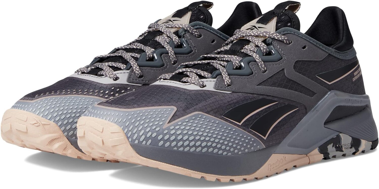

Кроссовки Nano X2 TR Adventure Reebok, цвет Pure Grey/Black/Soft Ecru