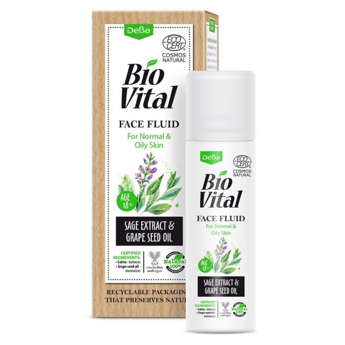 

Набор косметики Biovital Fluido Hidratante 18+ Deba, 30 ml