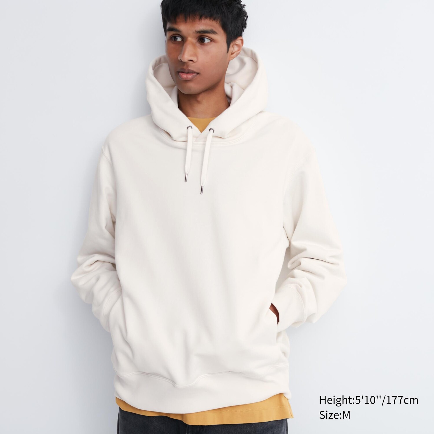 

Толстовка плюшевая Uniqlo со шнурками, белый