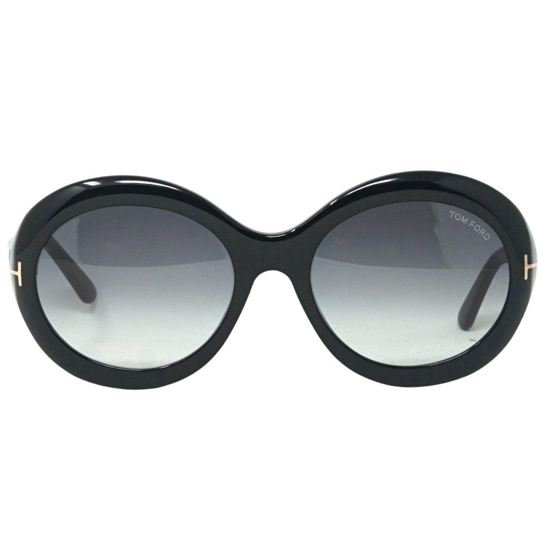 Liya-02 FT0918 01B Черные солнцезащитные очки Tom Ford, черный солнцезащитные очки tom ford
