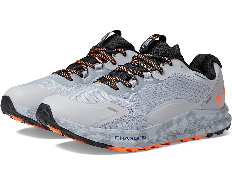 

Кроссовки Under Armour Charged Bandit 2 Trail, цвет Mod Gray/Black/Orange Blast